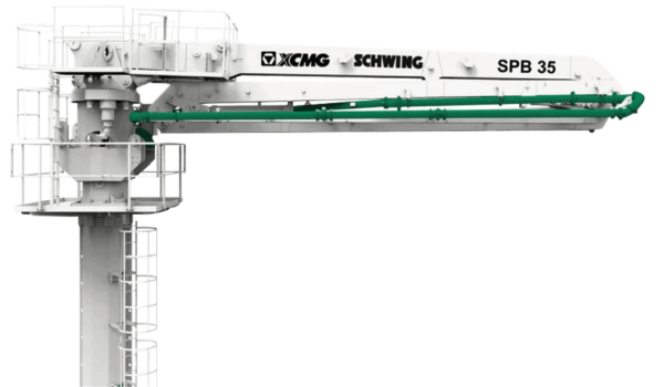 Placing boom